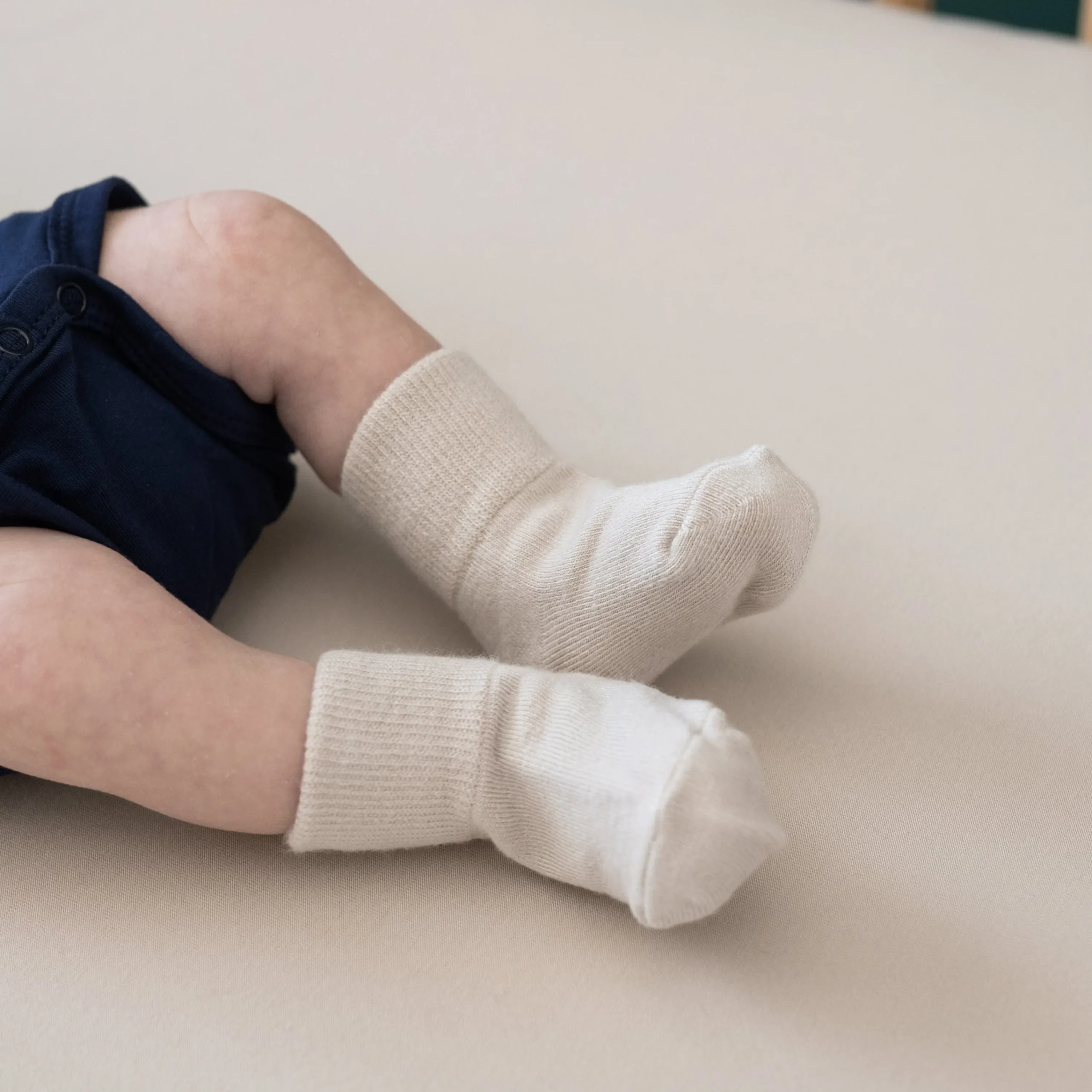 Kyte Baby Quarter Socks Combo 5-Pack in Pastel set Pastel Set: Cloud/Oat/Blush/Sage/Haze Outlet