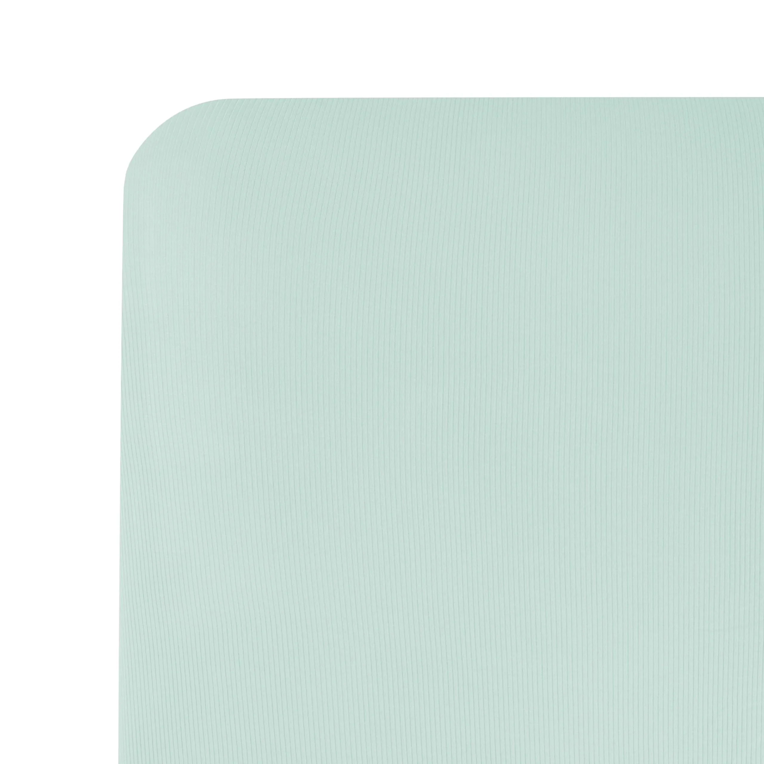 Kyte Baby Ribbed Crib Sheet in Sage Sale