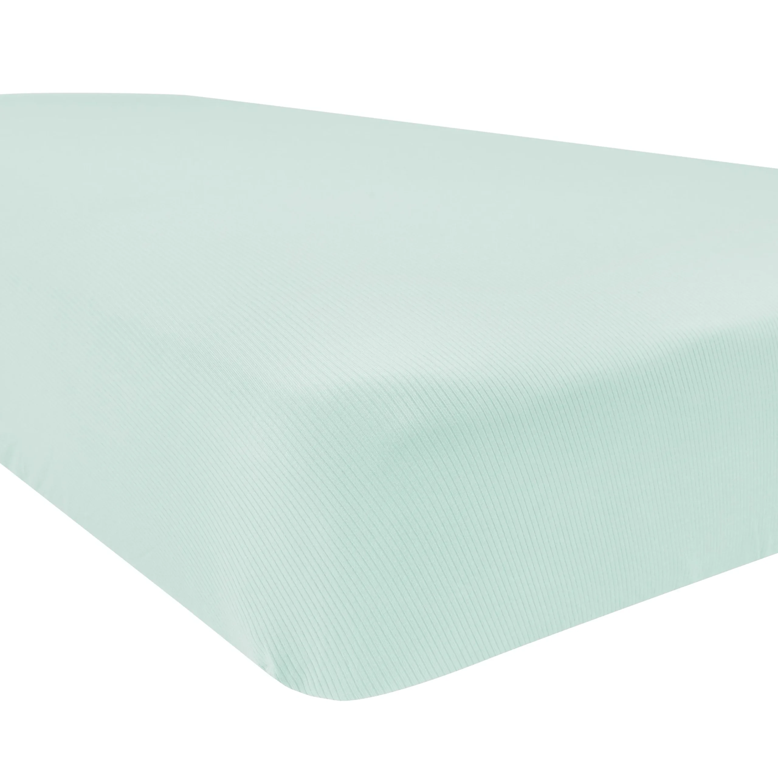 Kyte Baby Ribbed Crib Sheet in Sage Sale