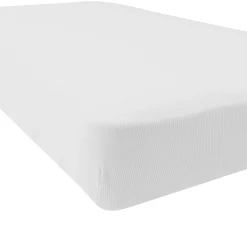 Kyte Baby Ribbed Crib Sheet in Storm Outlet