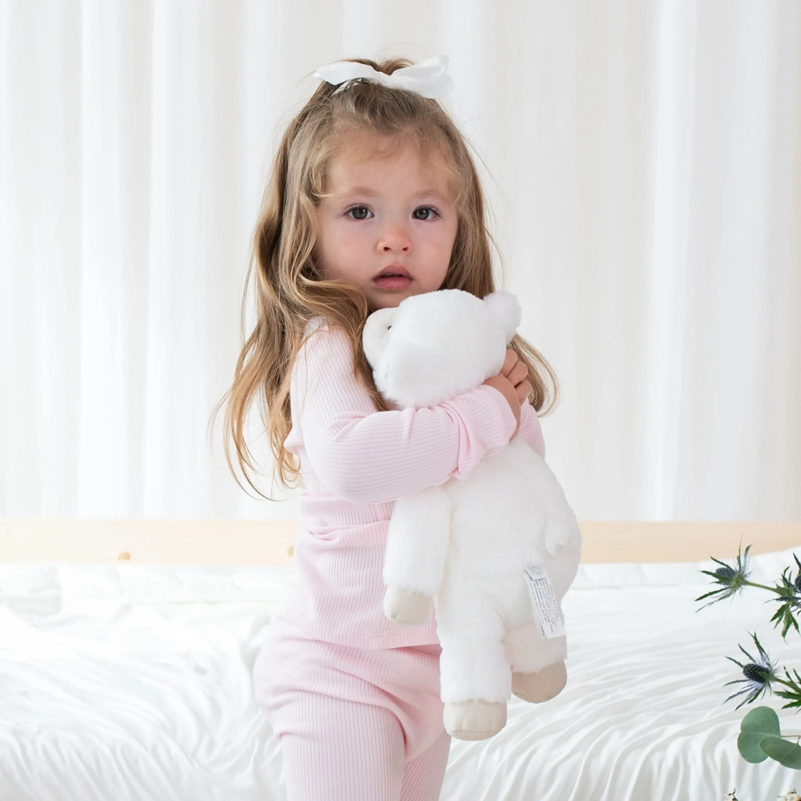 Kyte Baby Ribbed Henley Set in Sakura Outlet