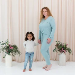 Kyte Baby Ribbed Hoodie in Oat Sale