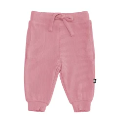 Kyte Baby Ribbed Jogger Pant in Apple Blossom Outlet