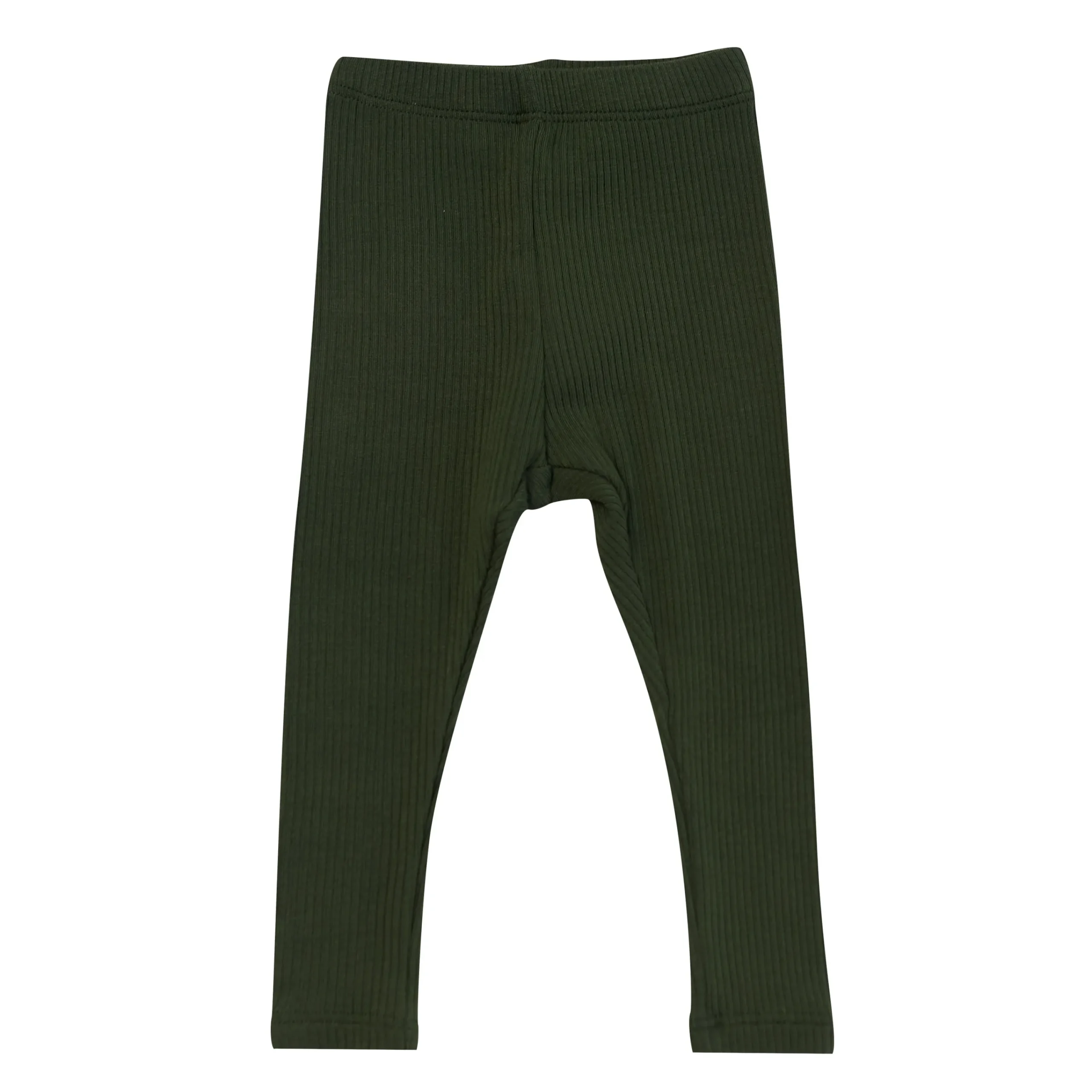 Kyte Baby Ribbed Leggings in Fir Sale