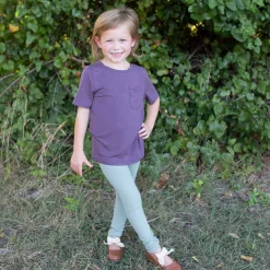 Kyte Baby Ribbed Leggings in Thyme Sale