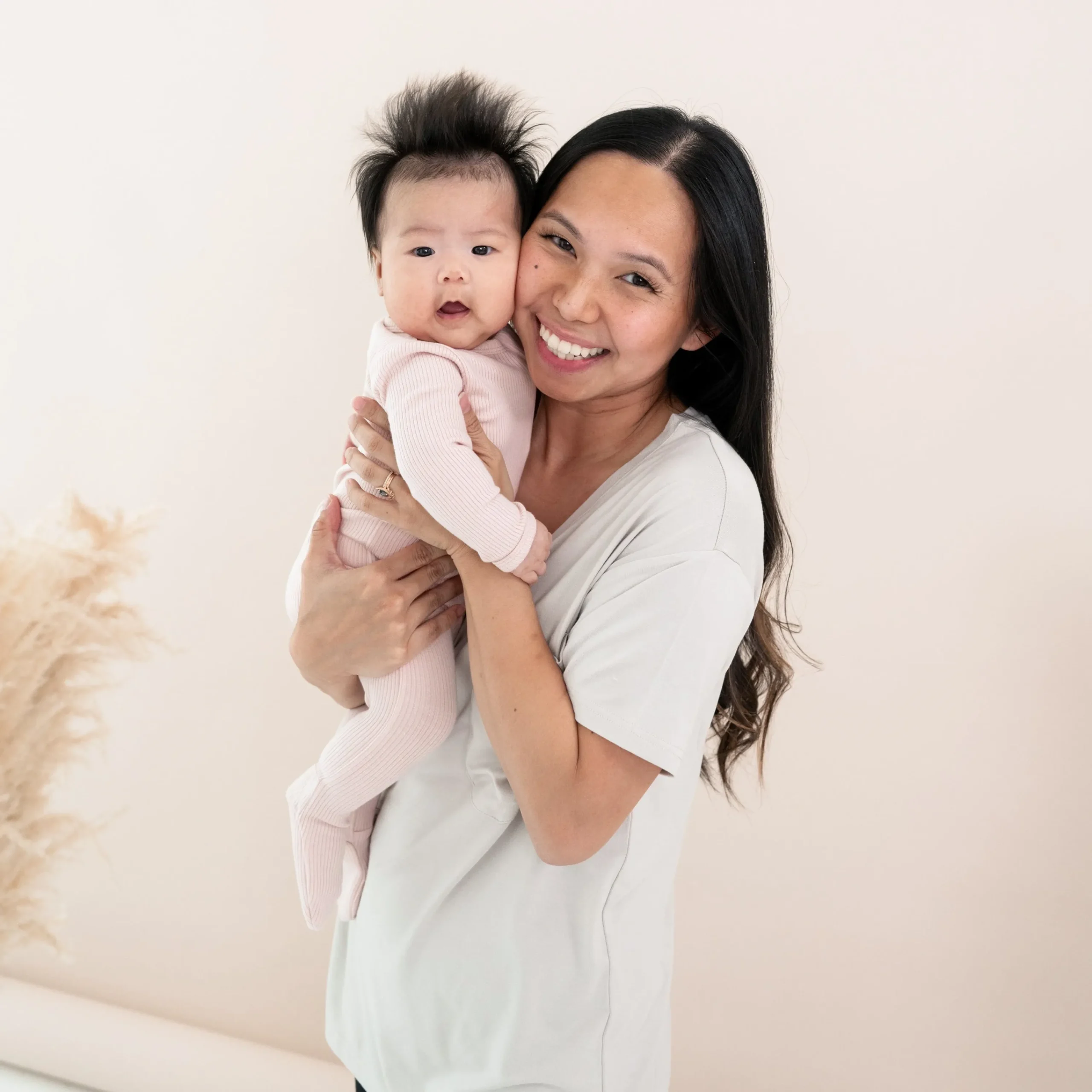 Kyte Baby Ribbed Zipper Footie in Blush Outlet