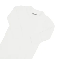 Kyte Baby Ribbed Zipper Footie in Cloud Hot
