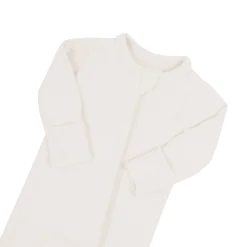 Kyte Baby Ribbed Zipper Footie in Oat Sale
