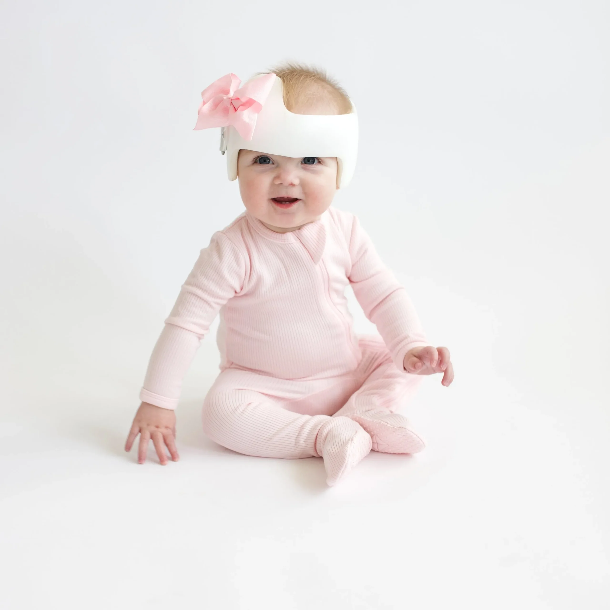 Kyte Baby Ribbed Zipper Footie in Sakura