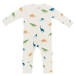 Kyte Baby Romper in Ecru Roar Outlet