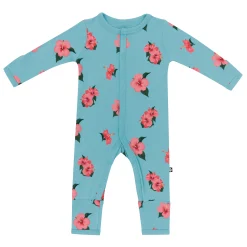 Kyte Baby Romper in Hibiscus Sale