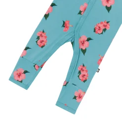 Kyte Baby Romper in Hibiscus Sale