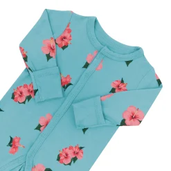 Kyte Baby Romper in Hibiscus Sale