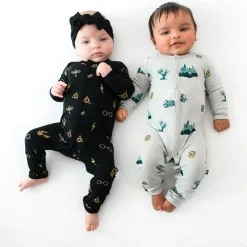 Kyte Baby Romper in Midnight Icon Clearance