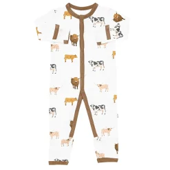 Kyte Baby Romper in Moo Discount