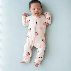 Kyte Baby Romper in Peach Outlet