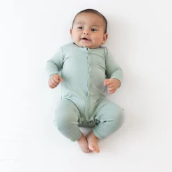 Kyte Baby Romper in Sage