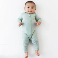Kyte Baby Romper in Sage