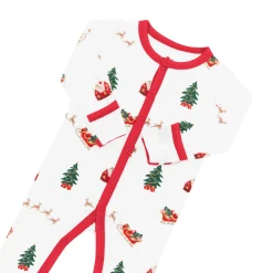 Kyte Baby Romper in Santa Sleigh