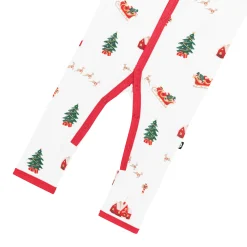 Kyte Baby Romper in Santa Sleigh