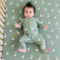 Kyte Baby Romper in Silly Goose Discount