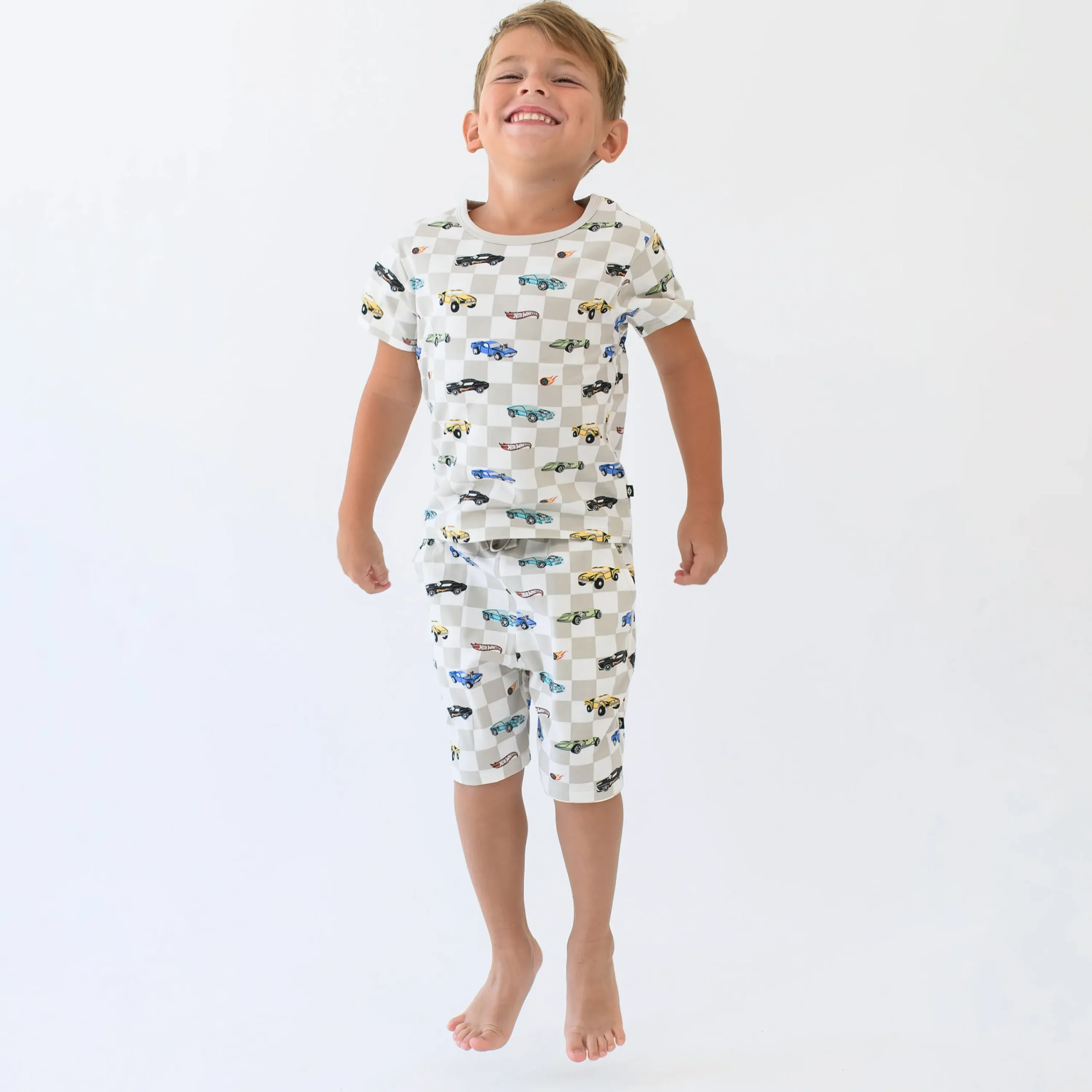 Kyte Baby Short Sleeve Pajamas in Fast and Fierce Hot