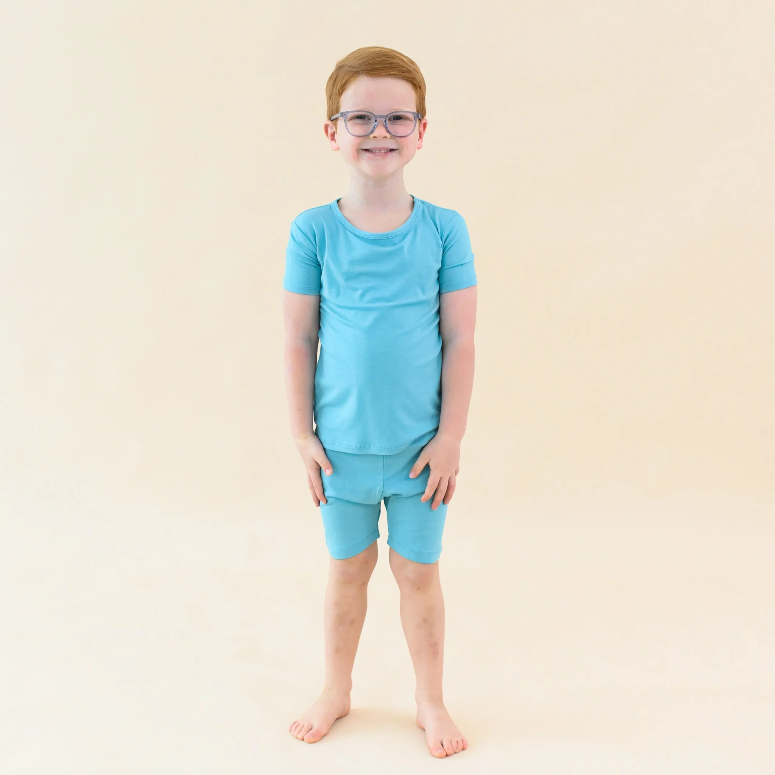 Kyte Baby Short Sleeve Pajamas in Makai Discount