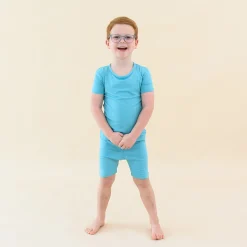 Kyte Baby Short Sleeve Pajamas in Makai Discount