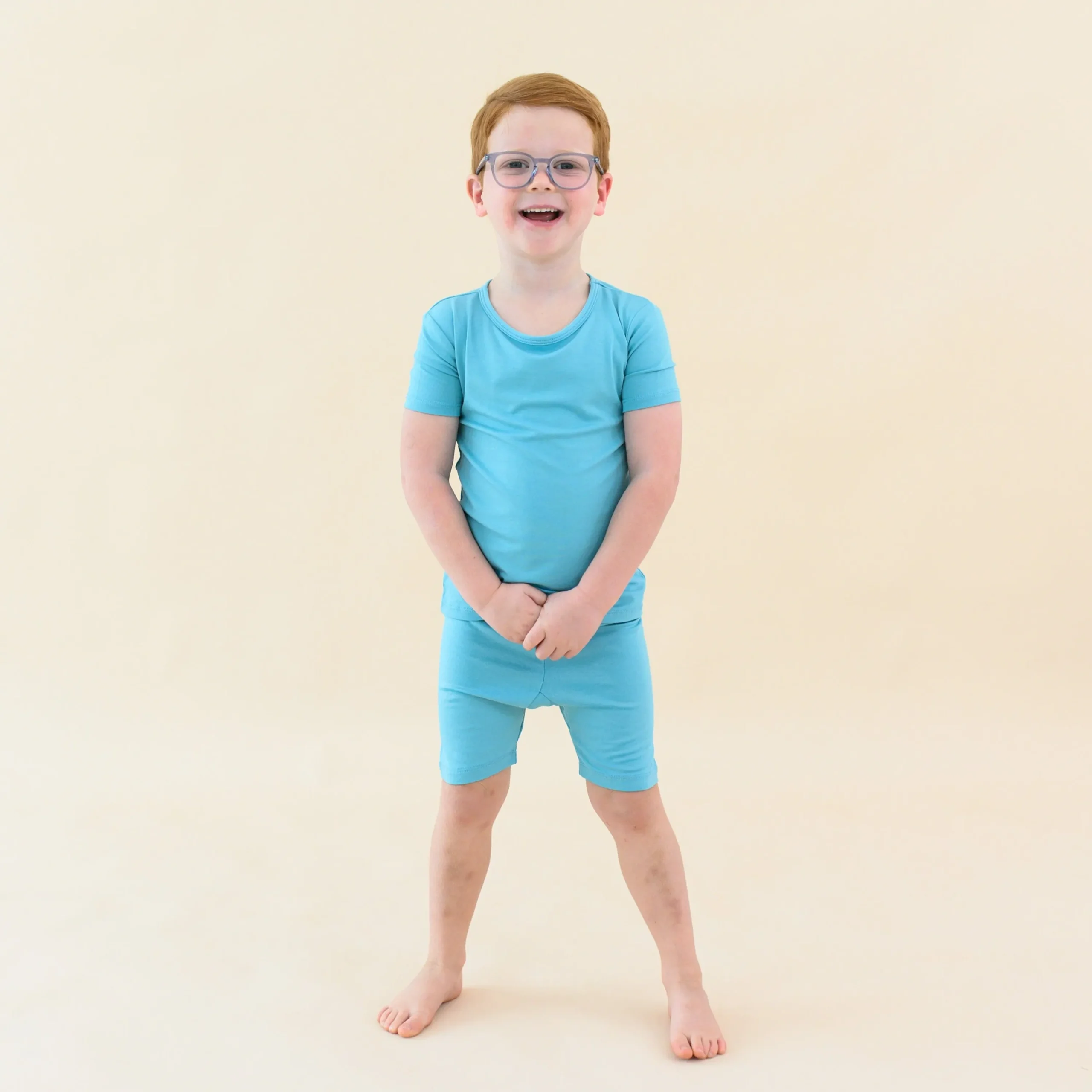 Kyte Baby Short Sleeve Pajamas in Makai Discount