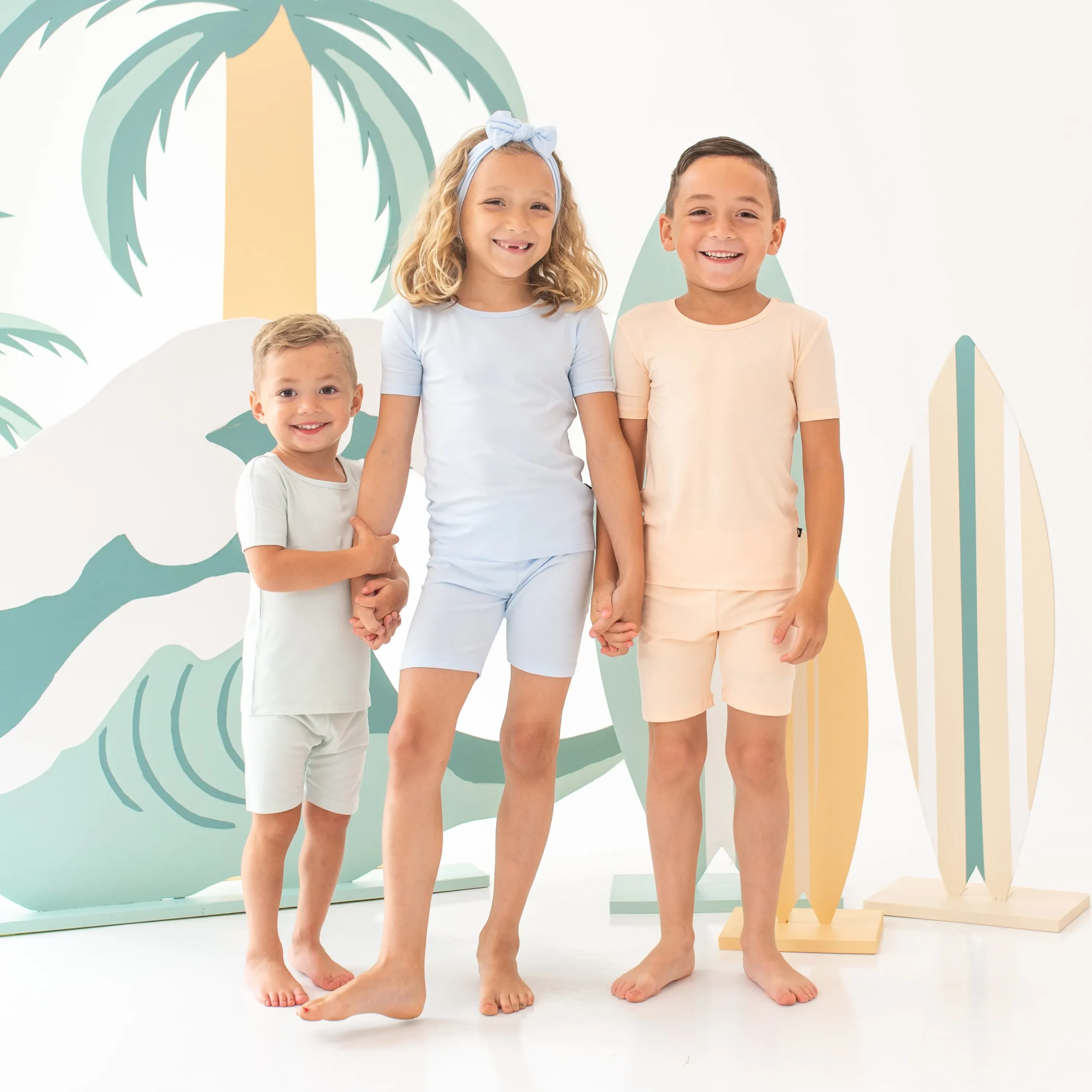 Kyte Baby Short Sleeve Pajamas in Mist New