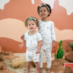 Kyte Baby Short Sleeve Pajamas in Road Trip Clearance