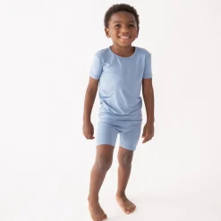 Kyte Baby Short Sleeve Pajamas in Slate Discount