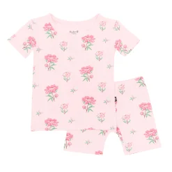 Kyte Baby Short Sleeve Pajamas in Sakura Peony Discount