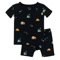 Kyte Baby Short Sleeve Pajamas in Under the Stars New
