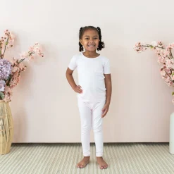Kyte Baby Short Sleeve with Pants Pajamas in Sakura Discount