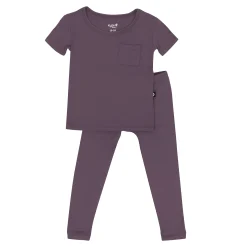 Kyte Baby Short Sleeve with Pants Pajamas in Currant Sale