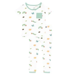 Kyte Baby Short Sleeve with Pants Pajamas in The Very Hungry Caterpillar™ and Friends Sale