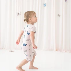 Kyte Baby Shortall in Blush Butterfly Sale