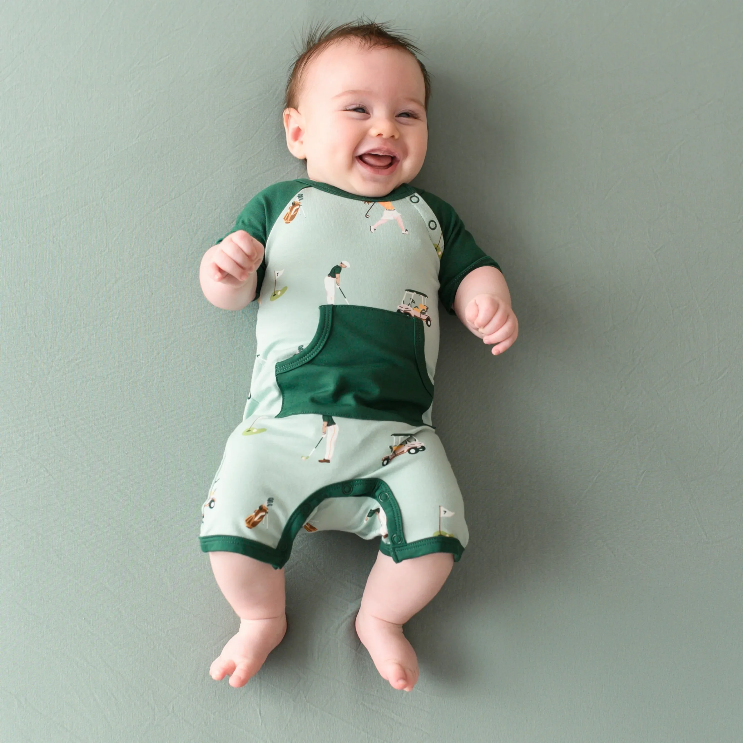Kyte Baby Shortall in Golf Hot