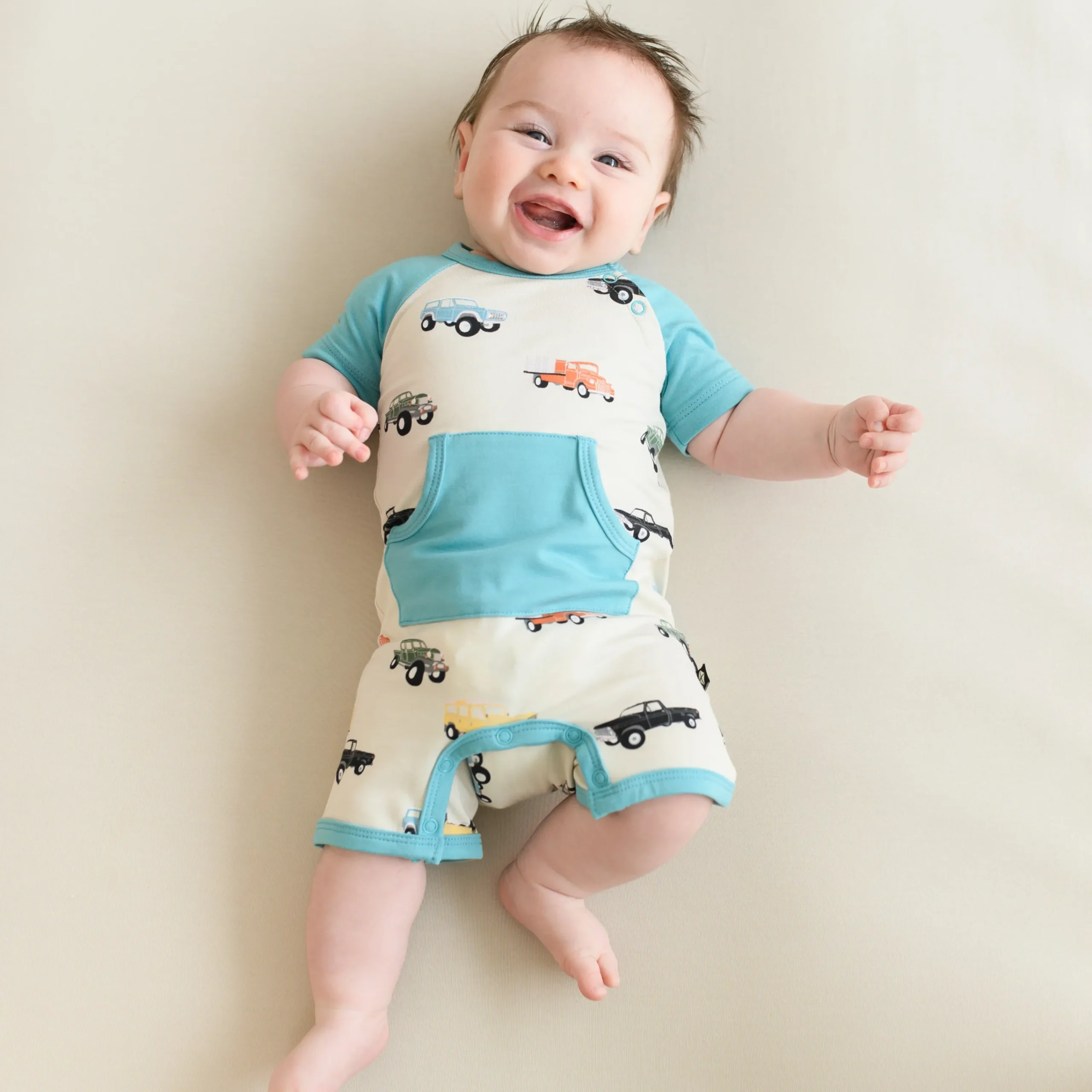 Kyte Baby Shortall in Vintage Truck Sale