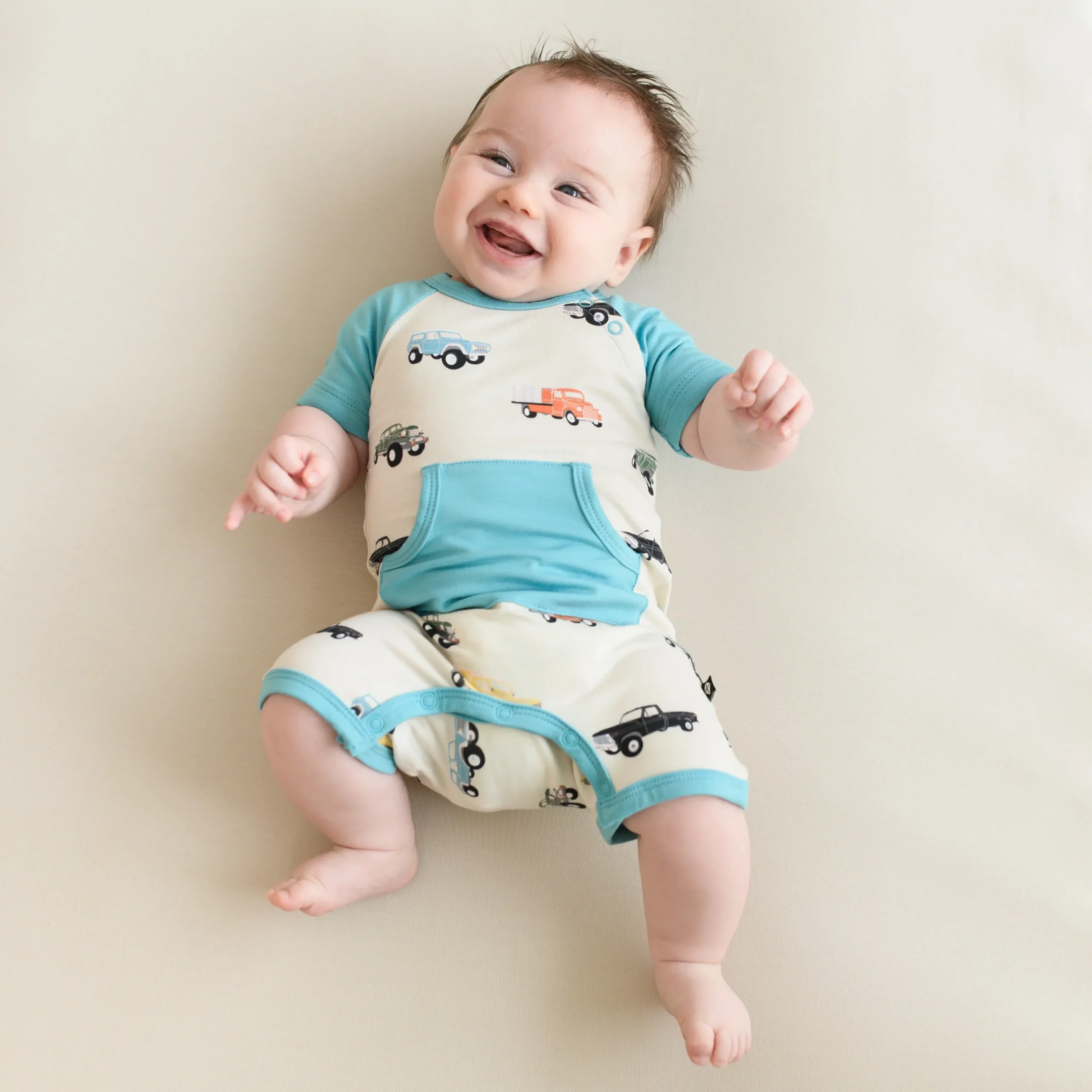 Kyte Baby Shortall in Vintage Truck Sale