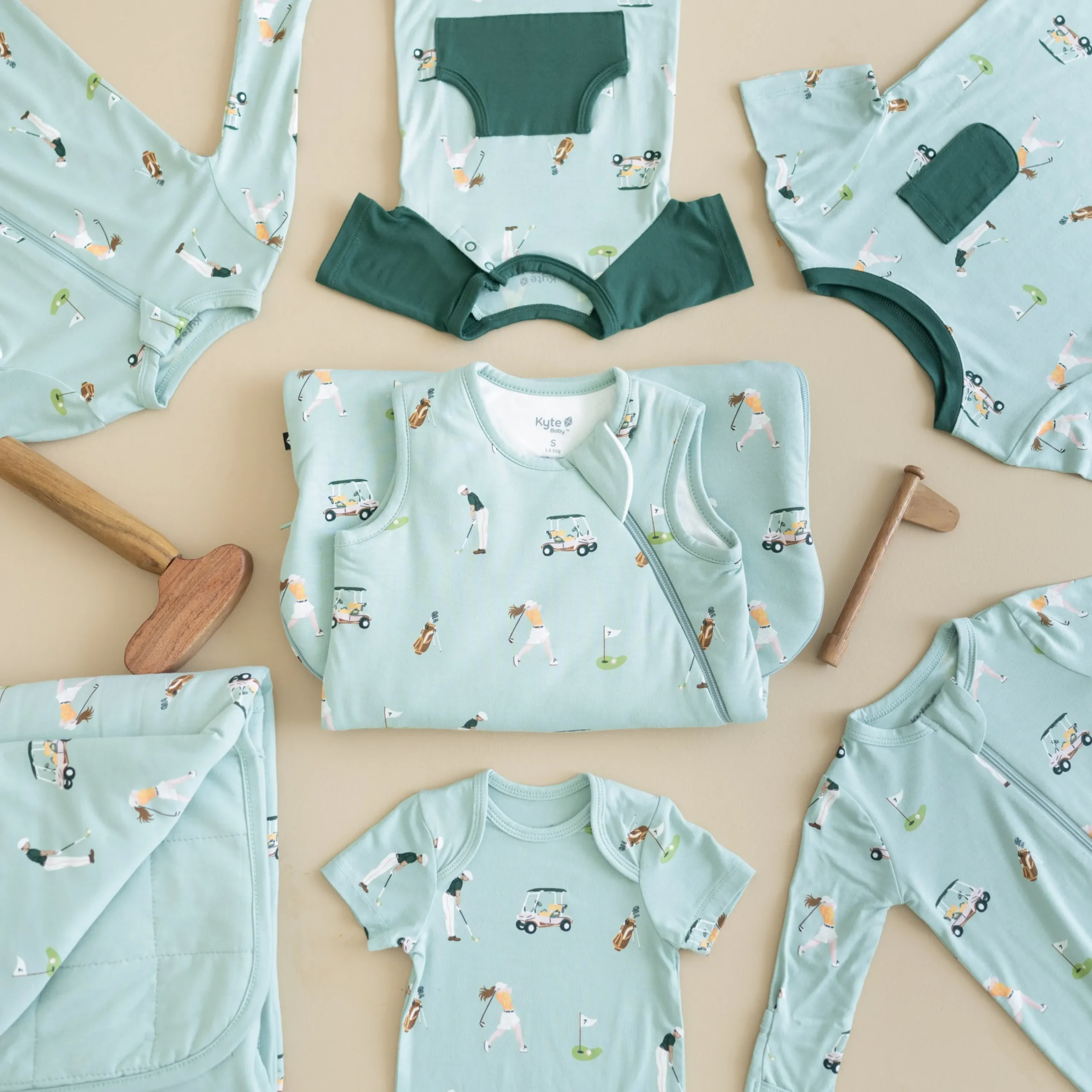 Kyte Baby Sleep Bag in 1.0 Golf Best