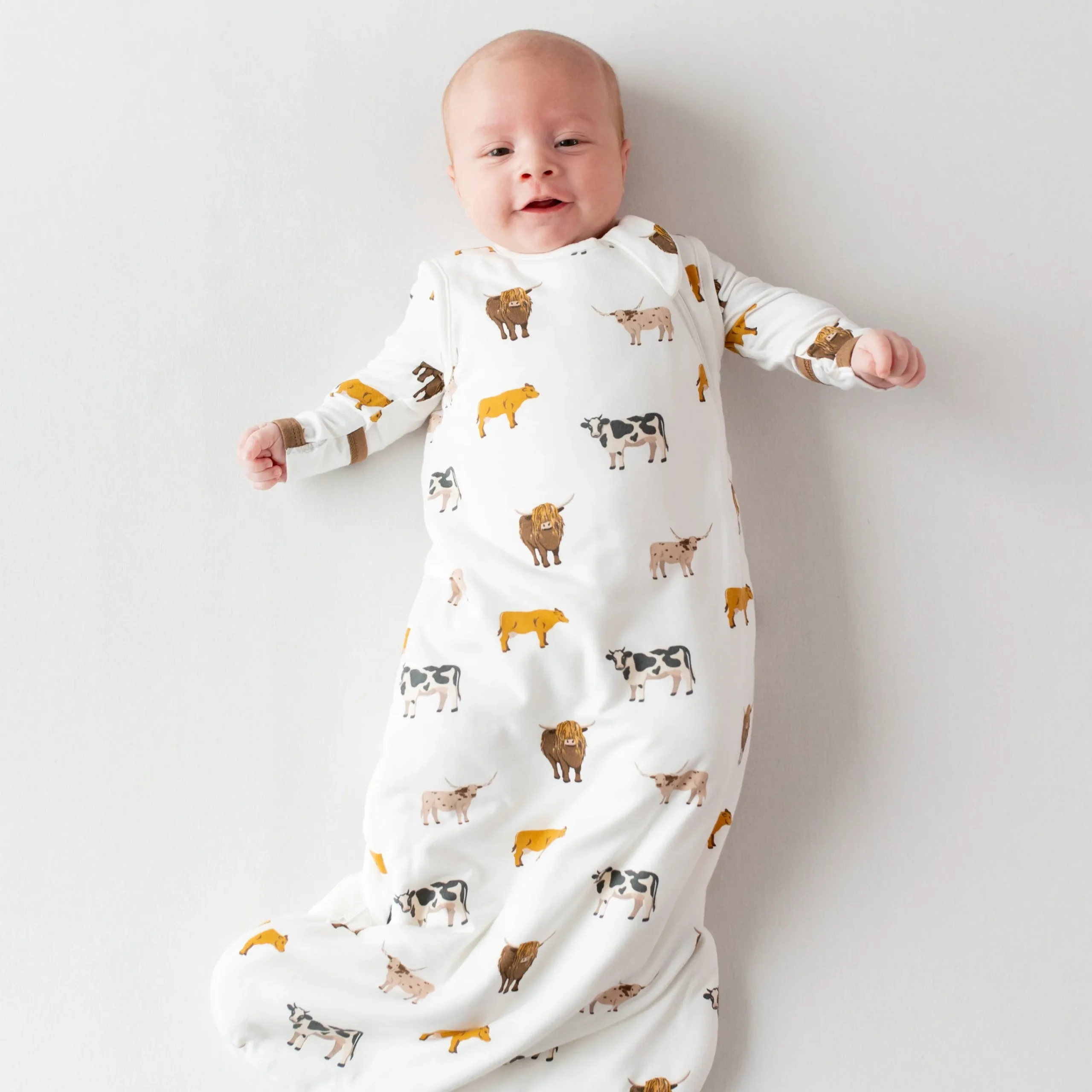 Kyte Baby Sleep Bag in 1.0 Moo Discount