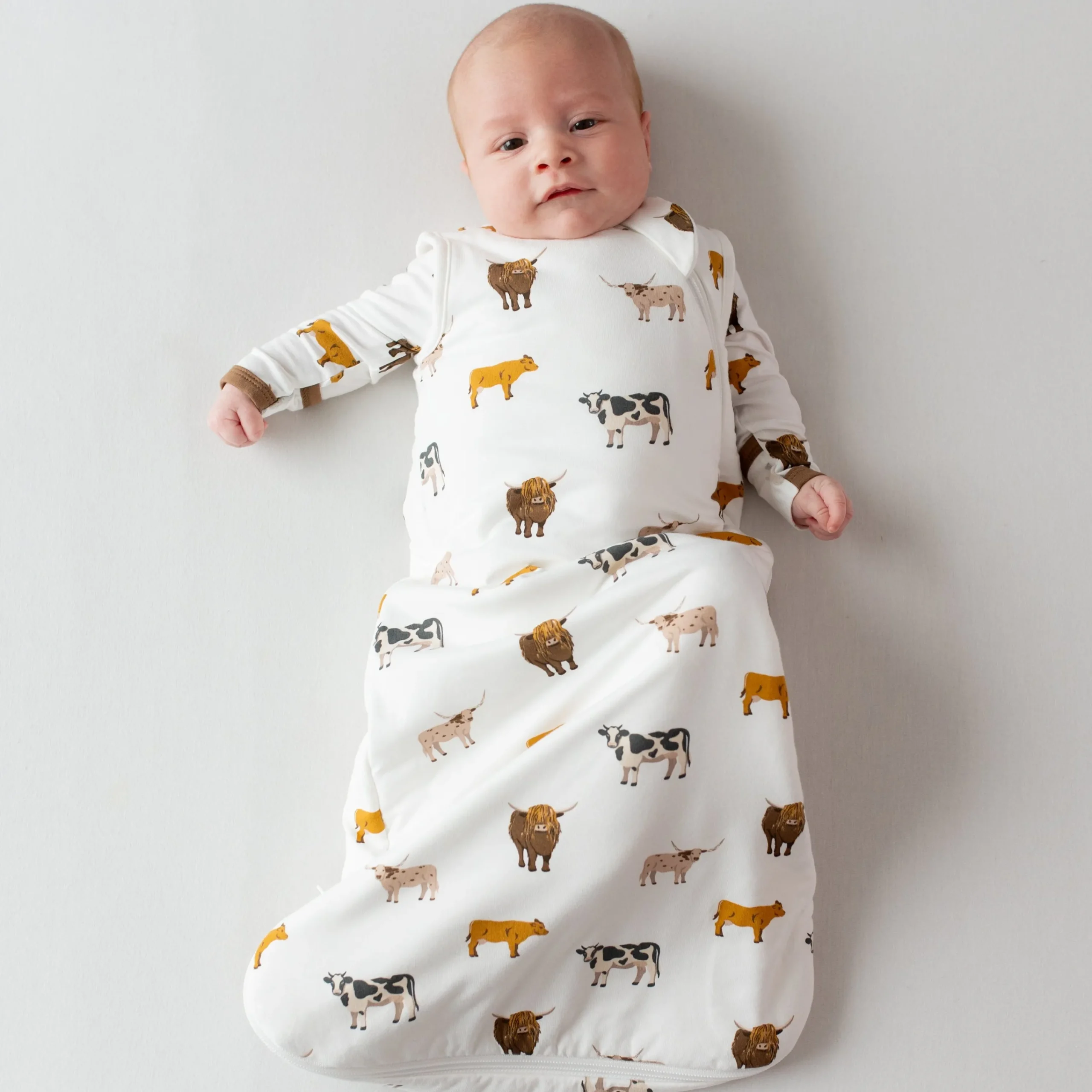 Kyte Baby Sleep Bag in 1.0 Moo Discount
