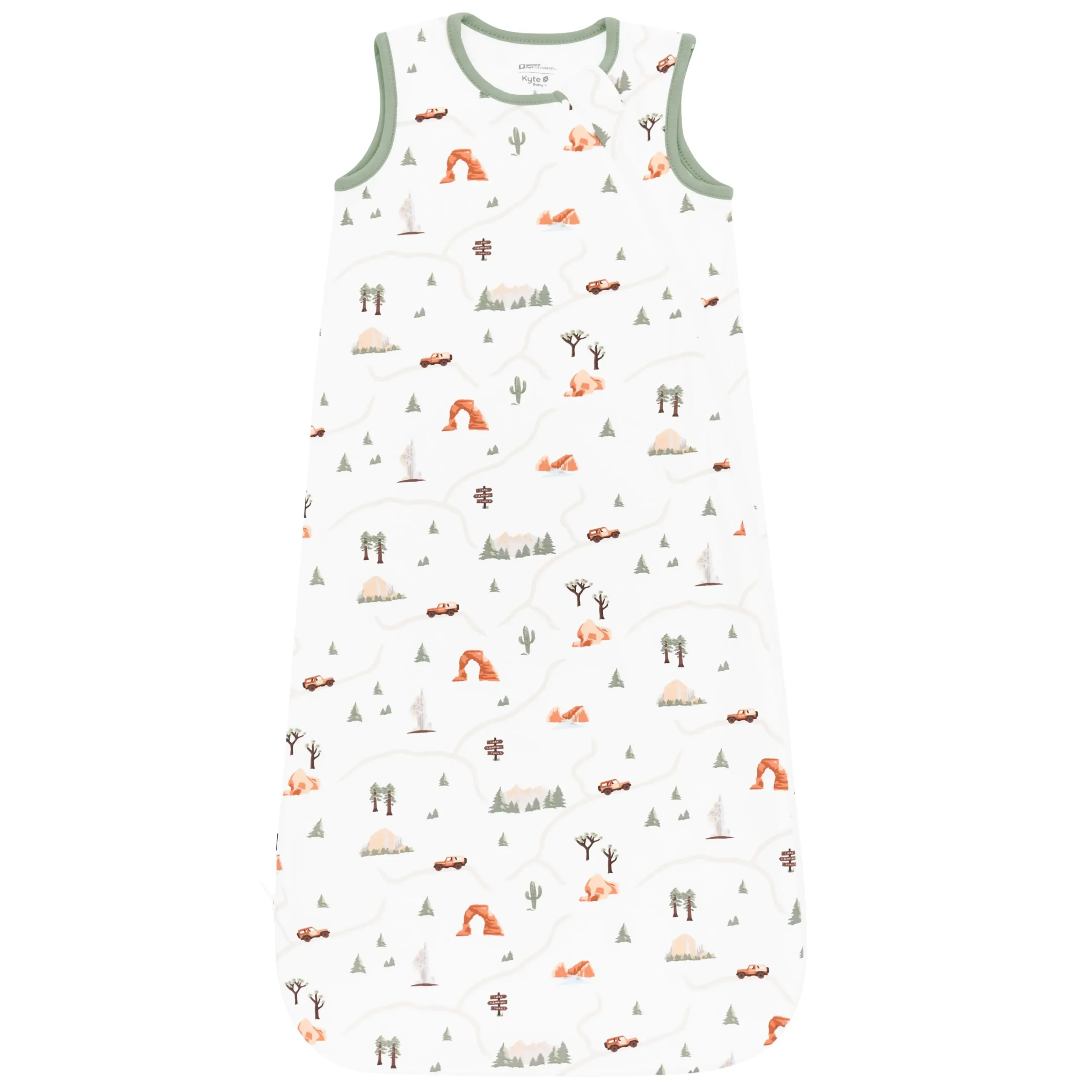 Kyte Baby Sleep Bag in 0.5 Road Trip Best