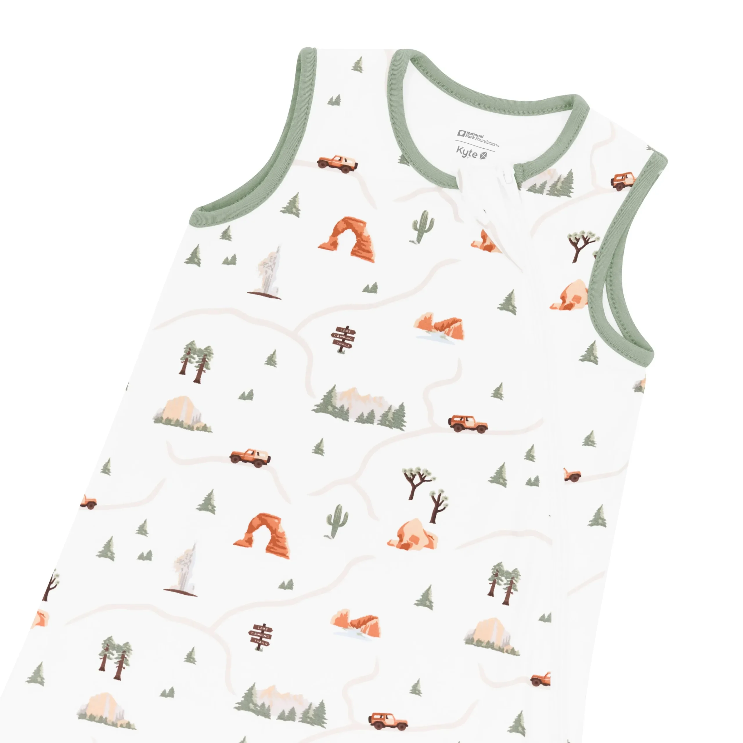 Kyte Baby Sleep Bag in 0.5 Road Trip Best