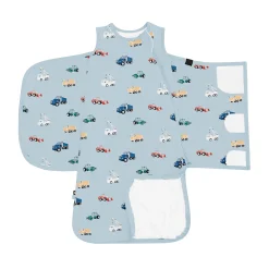 Kyte Baby Sleep Bag Swaddler in 1.0 Construction Hot