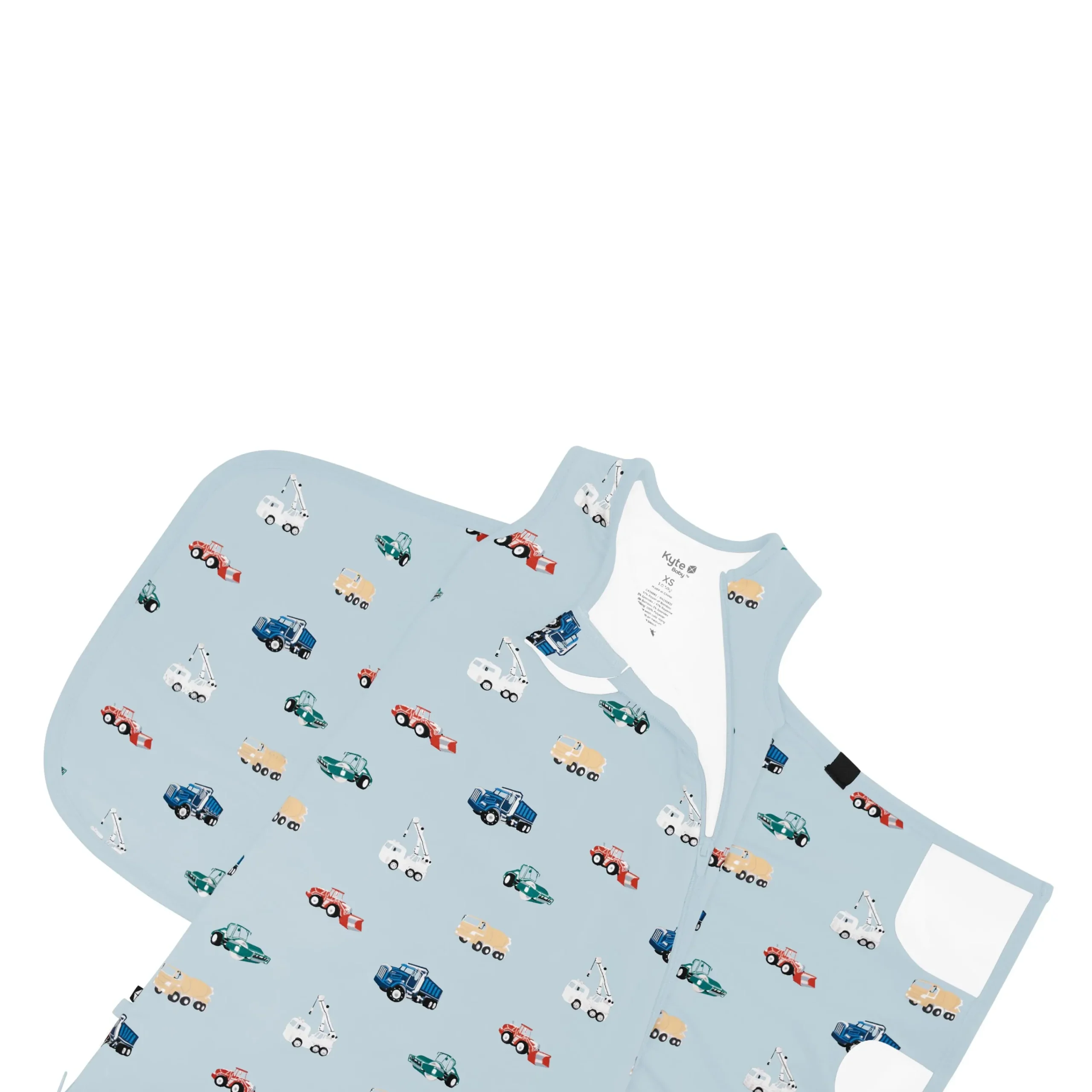 Kyte Baby Sleep Bag Swaddler in 1.0 Construction Hot