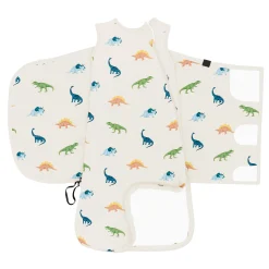 Kyte Baby Sleep Bag Swaddler in 1.0 Ecru Roar Hot