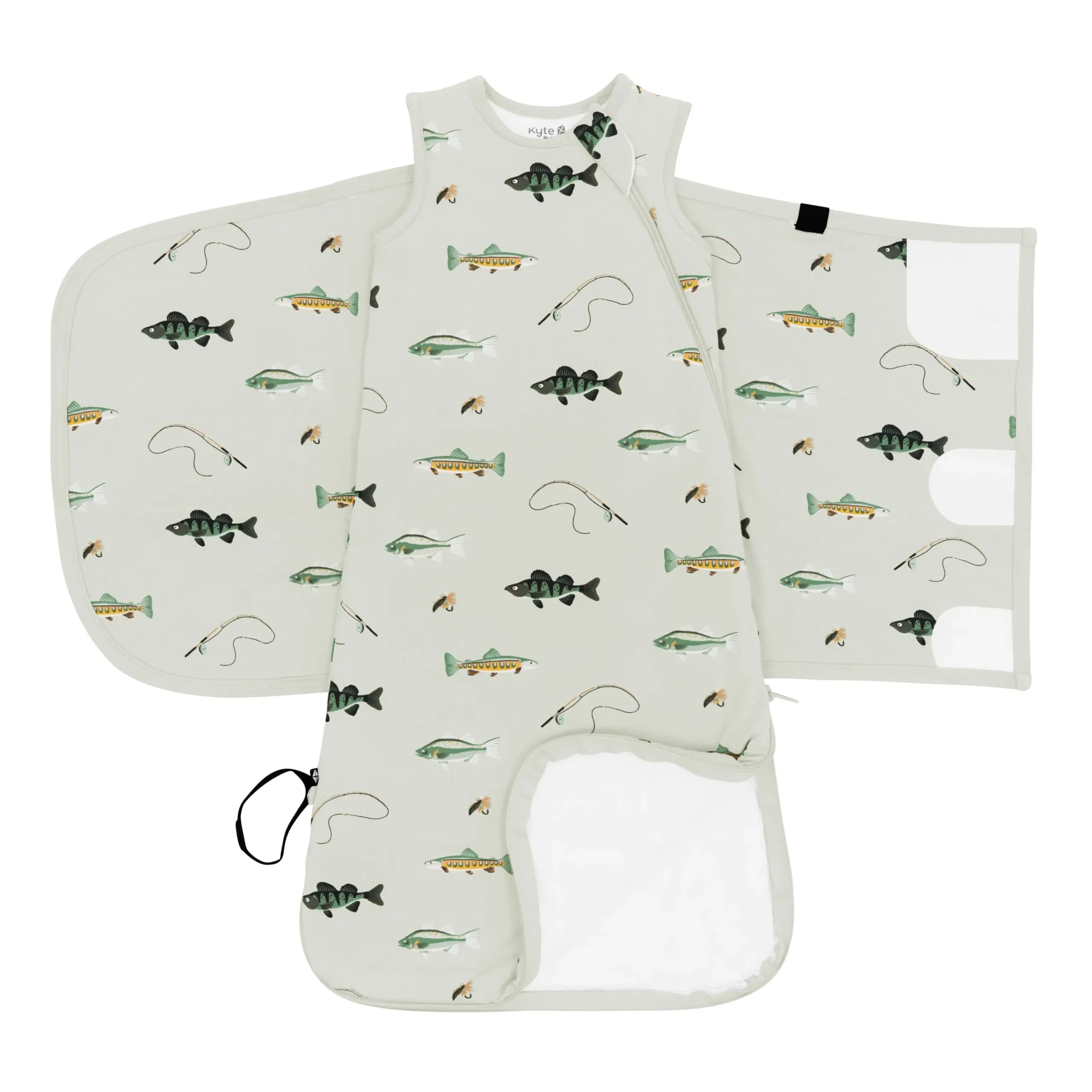 Kyte Baby Sleep Bag Swaddler in 1.0 Fishing Hot